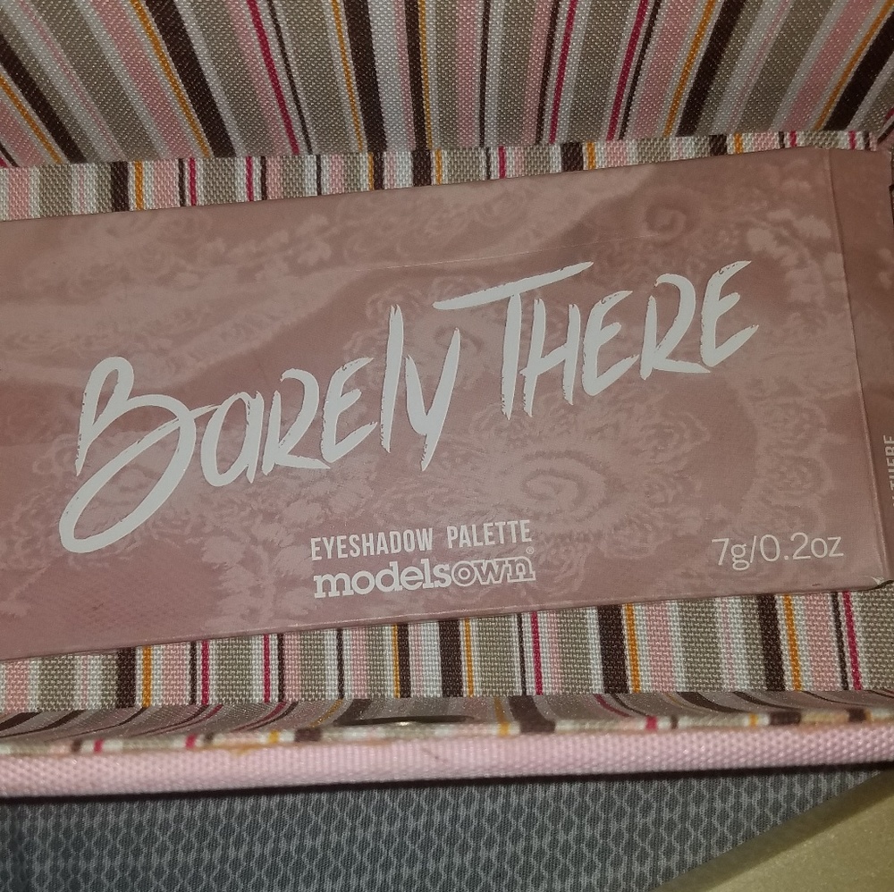 Models own eye shadow